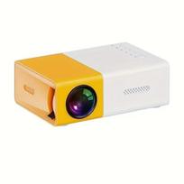 Mini nešiojamas LED lauko Mini HD 1080P mobilusis projektorius Vaikiškas projektorius Itin aiškus projektorius, mini nešiojamasis projektorius EU Plug