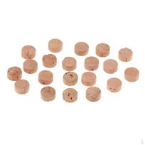 Spit Valve Kamštinis Guminis Padėklas - 20 vnt. trimitui, kornetui Wood beige
