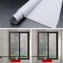 Lipnus matinio stiklo lipdukas Biuro lango Privatumo plėvelė Be klijų permatoma nepermatomo stiklo plėvelė 50cm*10m