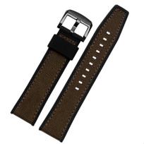 Sustorėjęs nailoninis dirželis su silikoninės gumos apatine dalimi laikrodžio apyrankė 21 mm 22 mm skirta seiko SUR325P1 timex tissot laikrodžio dirželis vyriška apyrankė 21mm