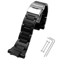Plastikinė laikrodžio apyrankė Casio GW-A1100FC GW-A1000 GW-4000 GA-1000 laikrodžių dirželis laikrodžių apyrankė vyriškų sportinių rankinių laikrodžių apyrankė