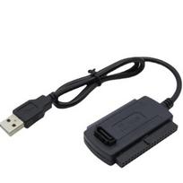 Naujausias USB 2.0 į SATA IDE kietojo disko adapterio keitiklis ROM HDD / SSD CD 1 SATA IDE 2.5 adapteris DV R7D8 black-One-size
