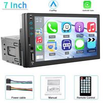 7 colių automobilio radijas 1 din Carplay Android Auto Multimedia MP5 vaizdo grotuvas Jutiklinis ekranas FM AUX įvestis Bluetooth MirrorLink Autoradio no cam