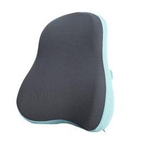 Biuro kėdės pagalvėlė Minkšta atminties putų juosmens atrama pagalvė apatinės nugaros dalies skausmą malšinanti Ergonomiška nugaros atrama pagalvėlė Traukiniams Lėktuvams Sunkvežimiams Automobiliams šviesiai pilka spalva