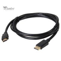1,8 m DisplayPort DP kištukinis ir su HDMI suderinamas kištukinis keitiklio laidas, skirtas PC HDTV DV planšetiniam kompiuteriui