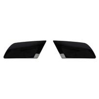 ABS plastikinis priekinių žibintų dekoratyvinis lipdukų skydelis skirtas Ford Mustang 2010-2014 išorės priedams, juodos spalvos black