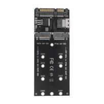 SATA M.2 NGFF SSD į SATA adapterio kortelę NVMe M.2 kietasis diskas į SFF-8654 keitiklio kortelę