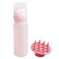 120 ml plaukų dažų aplikatorius buteliukai plastikiniai dažymo šampūno buteliukai aliejaus šukos šepetėlis formavimo įrankis plaukų dažymas plaukų įrankiai 2 vnt / rinkinys CHINA