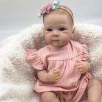 45 cm Reborn Baby Doll Bettie Minkštas silikoninis vinilo žaislas gyvas kūdikis lėlė Kalėdinė dovana grotelėms 45cm