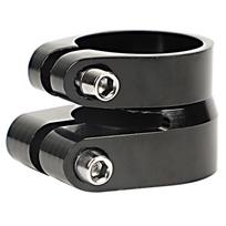 Patikimas dviejų sluoksnių dviračio sėdynės stulpelio spaustukas, 31,8 mm/34,9 mm greitai atleidžiamas sėdynės stulpelio apykaklės priedas, skirtas dviračiams