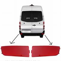 Mercedes sprinter W906 Crafter galinio buferio šviesos galinis atšvaitas 9068260040