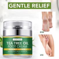 50 ml arbatmedžio drėkinamasis pėdų kremas, minkština suskeldėjusius kulnus, ramina odą, švelniai malšina sausą odą 50ml