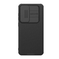 NILLKIN „Samsung Galaxy S24 FE“ telefono dėklui „CamShield Pro“ fotoaparato apsaugai galinis dangtelis Samsung Galaxy S24 FE juoda