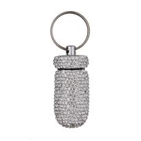 Portable Waterproof With Keychain Medicine Case Pill Container Pocket Medicine Organizer Pill Storage Bottle balta