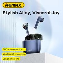 Belaidės TWS ausinės REMAX AlloyBuds 1 Bluetooth 5.3 ENC IPX4: Spalva - Tamsiai pilka