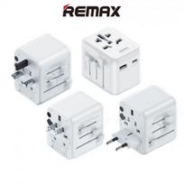 Kelioninis sieninis įkroviklis REMAX RP-U23 12W USB + USB-C su universaliais kištukais