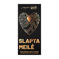 Pieninis šokoladas su vafliais ir kardamonu „Slapta meilė“, 70 g