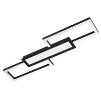Lubinis LED šviestuvas EGLO MONIROTE, 37W 4450lm 3000-6500K 78x26x4,5cm, juodos/baltos sp.