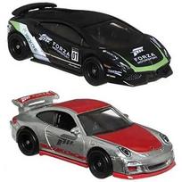 Hot Wheels Forza Premium Modeliukas Porsche 911 GT3 RS; Lamborghini Gallardo LP570 (unpacked)