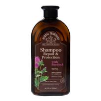 Herbal traditions šampūnas plaukams su varnalėšomis, apsaugantis bei atkuriamasis, 500 ml