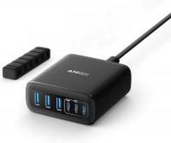 Anker USB-C kroviklis 6 Port Charging Station 112 W