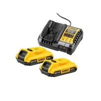 DCB1104D2-QW DEWALT.CHARGER DCB1104 +2x2.0Ah DCB1104D2