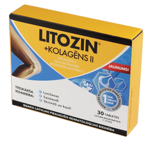 LITOZIN + KOLAGĒNS tabletės, 30 vnt.