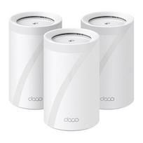 TP-LINK BE9300 Whole Home Mesh Wi-Fi 7 System Tri-Band 574Mbps at 2.4GHz + 2880Mbps at 5GHz + 5760Mbps at 6GHz Internal Antenna