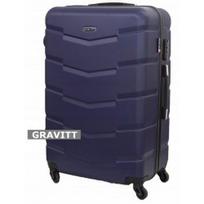 Vidutinis plastikinis lagaminas Gravitt 936 V Mėlynas (Navy)