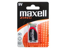 Cinko-anglies baterija 9V 6F22 Maxell