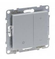 Dimeris aliuminis LED 75W SUNO Legrand 721378 (10 lempučių max, kaitrinės lempos - 75W)