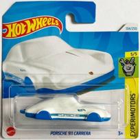 Hot Wheels Mainline Modeliukas Porsche 911 Carrera Keychain White