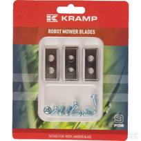 Vejos roboto peilis skirtas Worx 9vnt, Tinka Worx Worx Landroid M1000, WG754E, WG791E.1, WG791E, WG794E, WG793E.1, WG793E, WG795E | 3543-01