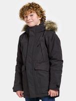 Didriksons žieminė striukė su augimo funkcija - Oxid Kids' Parka Black (yra vietoje)