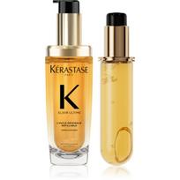 Kérastase Elixir Ultime L'huile Originale ekonomiška pakuotė plaukų blizgesiui ir švelnumui užtikrinti 2x75 ml