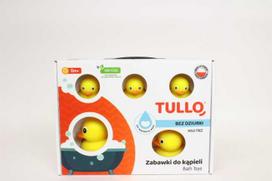 TULLO 518 Vonios ančiukai 5 vnt. Higieniškas be skylės
