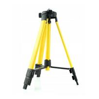 Trikojis stovas lazeriniam nivelyrui, geltonas, 43-118 cm