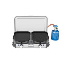Kempinga plīts Grill & Go CV, viegla un pārnēsājama, 3 gatavošanas veidi, R167014, CAMPINGAZ