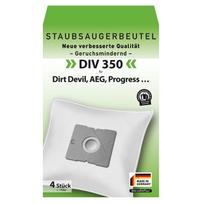 Dulkių siurblio maišeliai Dirt Devil/AEG/Progress 4 vnt + filtras