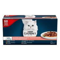 PURINA Gourmet Perle Mix - drėgnas kačių maistas - 60x85 g