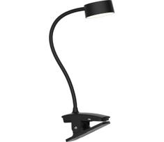 Solight WO3001-B-LED Pritemdoma lanksti lempa su segtuku LED/2W/5V 3000/4000/6500K juoda