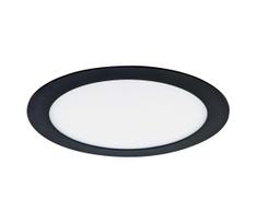 LED įleidžiamas lubinis šviestuvas VEGA LED/18W/230V 2900/3900/5800K diametras 22,5 cm juoda