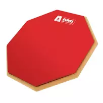 Būgnų treniruoklis Evans 12 RealFeel "Limited Edition" Single-Sided Practice Pad Red