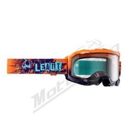 Krosiniai akiniai Leatt Velocity 4.5 Clear Oranžiniai