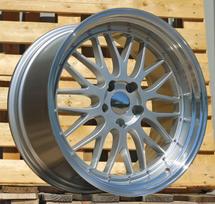 Ratlankis RACINGLINE BK848 R19x9.5 5x120 ET 20 CB 74.1 (Silver Polished Lip) (690 kg)