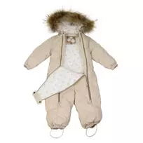 Huppa kombinezonas BEATA 1, Light Beige, 62 cm. : Dydžiai - 62, Spalva - Smėlinė