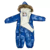 Huppa kombinezonas REGGIE 1, Blue pattern, 62 cm. : Dydžiai - 62, Spalva - Mėlyna