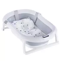 Sulankstoma vonia Bath - Care su termometru, Grey