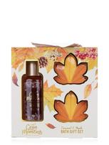 ACCENTRA Karamelės ir klevų sirupo aromato dušo želė (100 ml), vonios burbulas (2x40 g)