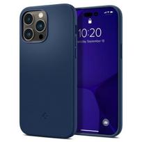 Spigen Silicone Fit iPhone 14 Pro Max 6,7" MAG Magsafe, Granatowy/Navy Blue